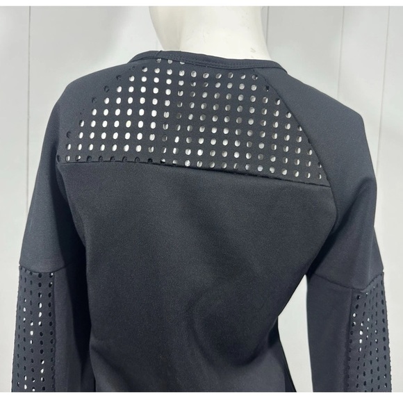 Fabletics Sweatshirt Dress Women Size S Black Tilly Athletic Dress Mini Dress - Picture 8 of 13